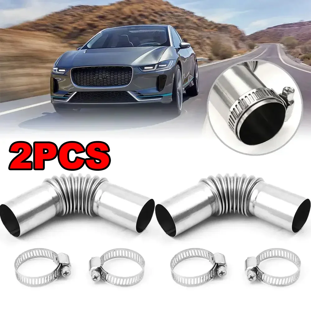 

1/2 шт. 25-мм угловой соединитель выхлопной трубы для дизельного отопителя с хомутом для дизельного отопителя Webasto для лодок