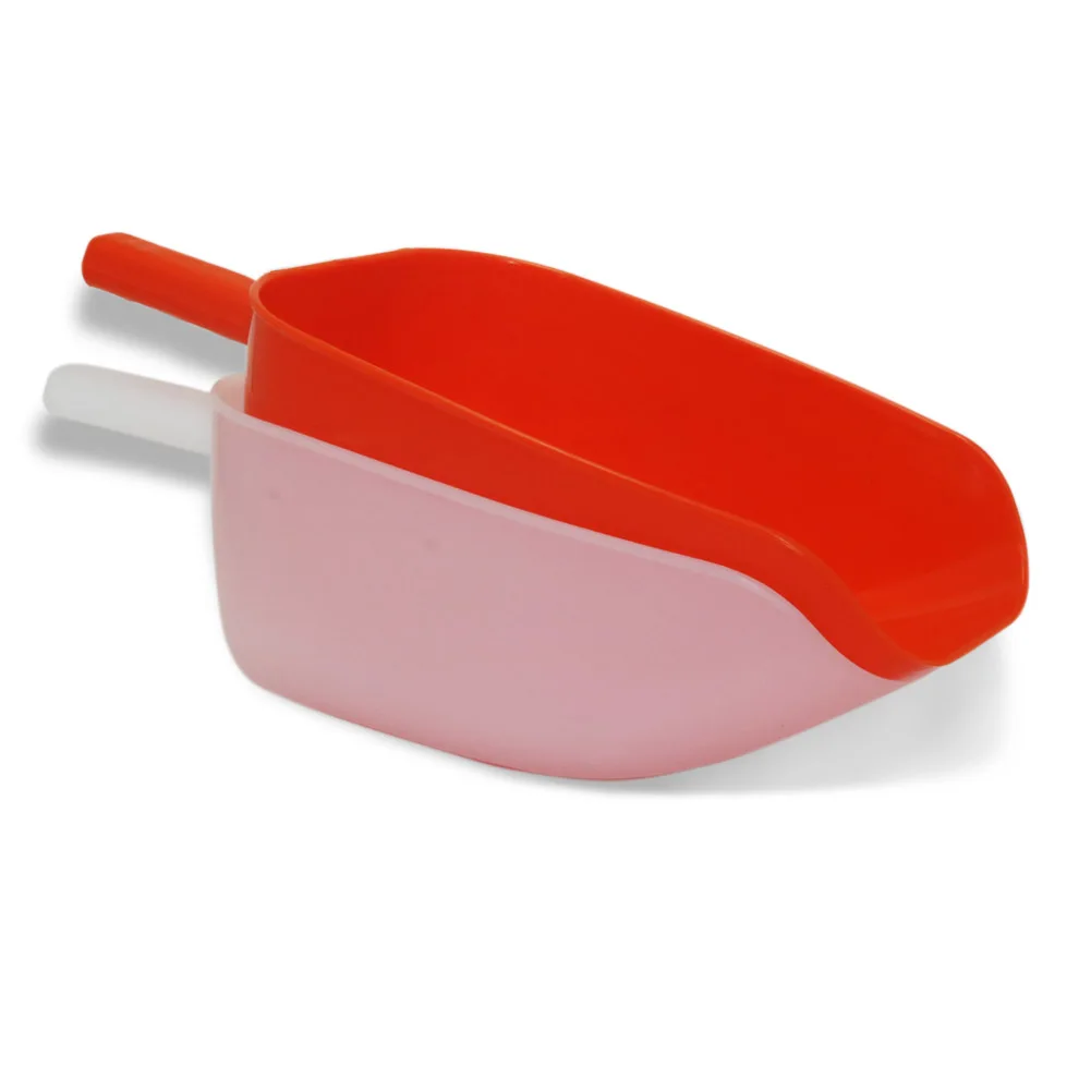 1.5-2 كجم تغذية مجرفة العلف مغرفة كبيرة سميكة خنزير ديدر مجرفة الدجاج بطة أوزة تغذية مجرفة كبيرة المياه مغرفة أدوات زراعية