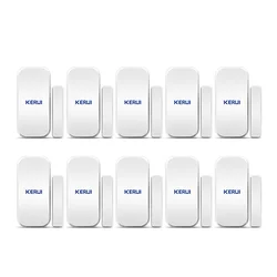KERUI D025 433MHz Wireless Window Door Magnet Sensor Detector For W181 W184 W204 Home Security Alarm System Burglar An-theft