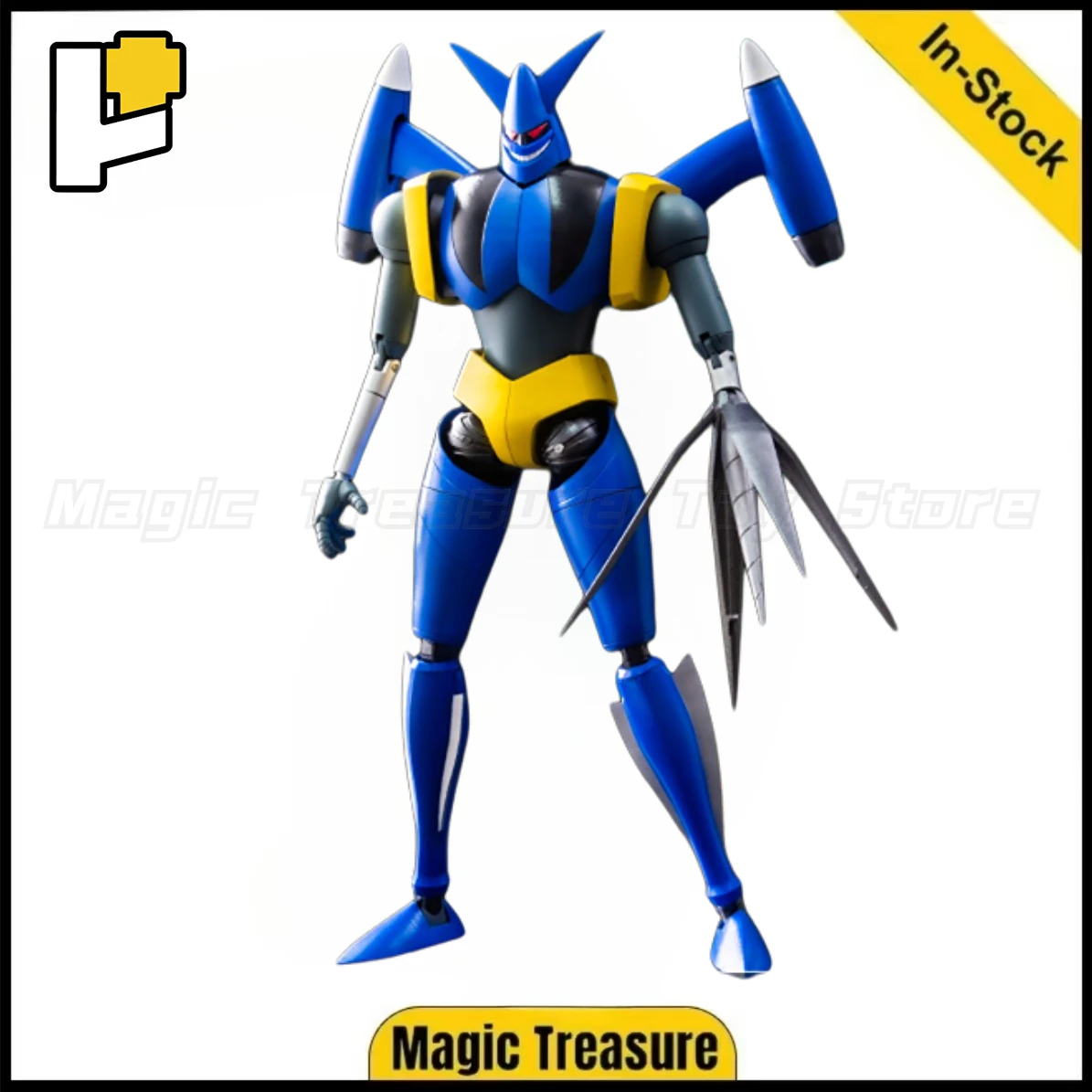 

【In Stock】Original POSE+ METAL HEAT Getter Robo: Armageddon Getter Liger Action Figure Toy Gift Ornament