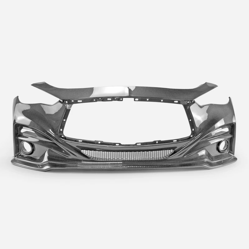 EPR For Infiniti Q60 CV37 17 onwards EPA V2 Type front bumper Automobile front bumper and exterior accessories Forged Carbon