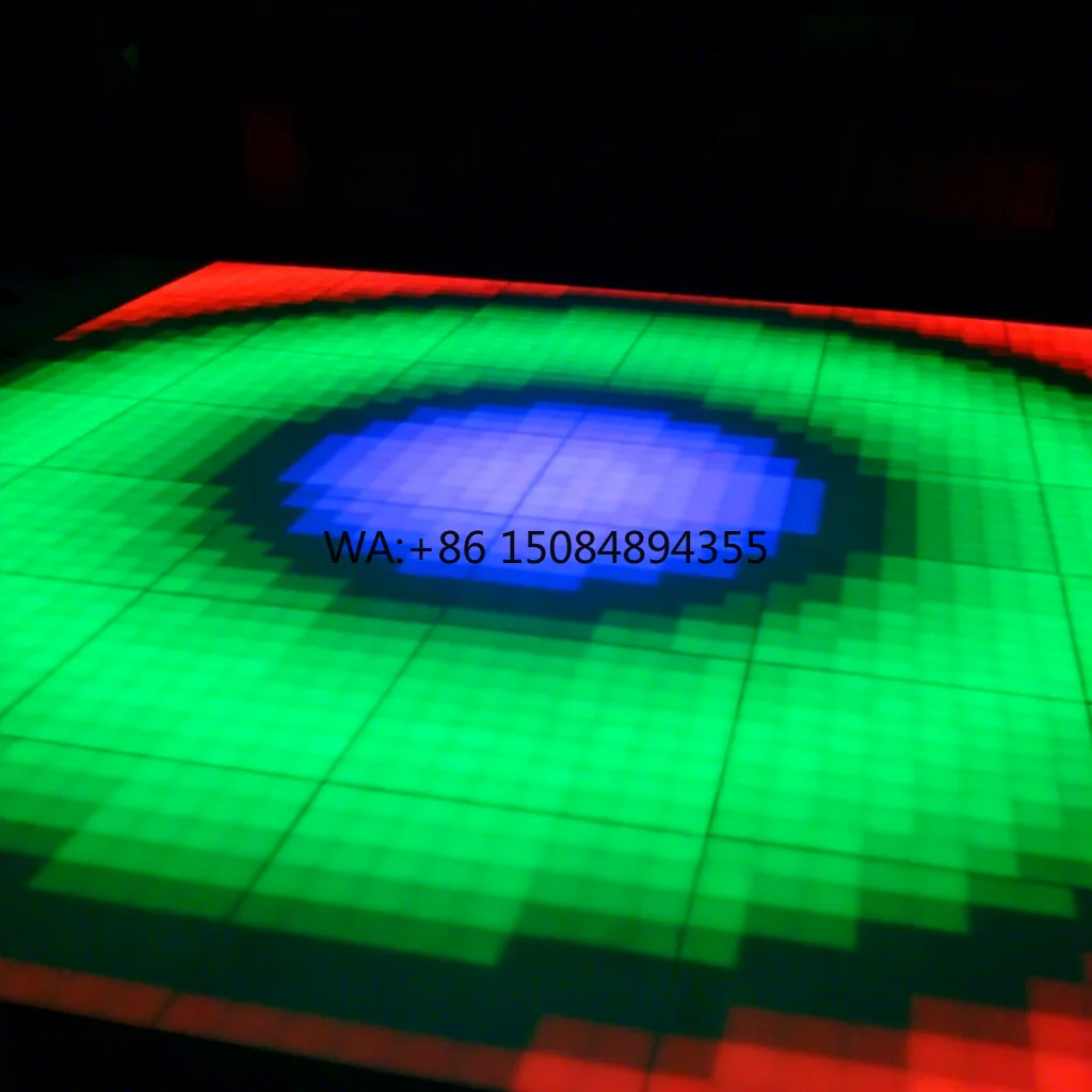 

Professional 1m*1m Portable Led Digital Dance Floor for Stage Wedding Party