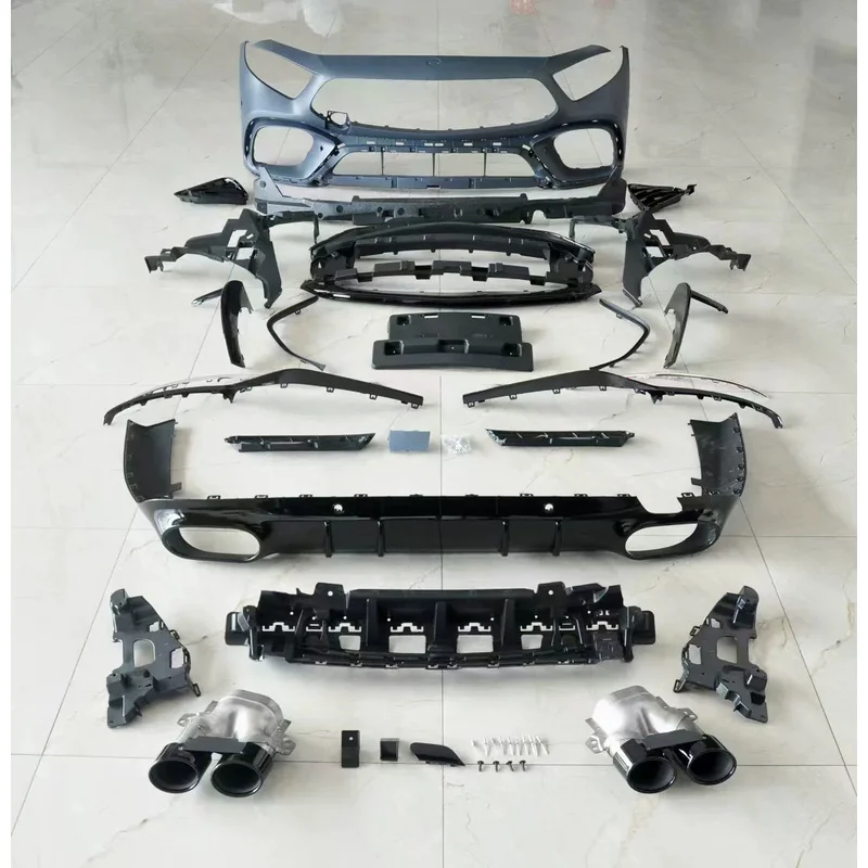 High Quality GT63 Style Body Kit Front Rear Bumper Rear Lip Grille Tail Throat For Mercedes CLS-Class W257 2019-2025