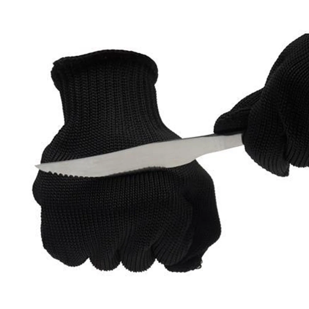 1 زوج قفازات مقاومة للقطع المستوى 5 حماية المضادة للثقب معدات السلامة للمطبخ جزار العمل الصناعي قفازات واقية