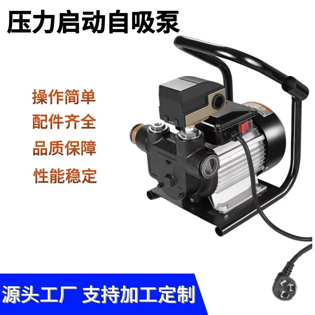 Electric oil pump, high-power pressure start-stop large-flow self-priming pump