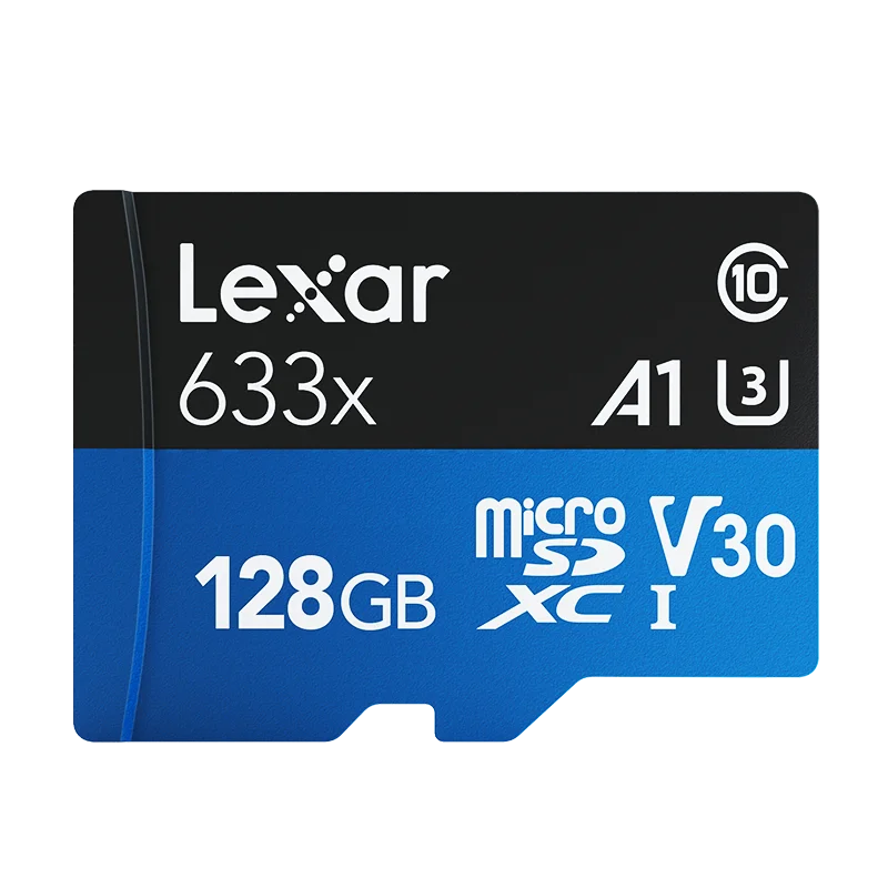 Lexar 마이크로 SD 카드 128GB 32GB 64GB 256GB 512GB 마이크로 SD 카드 SD/TF 플래시 카드 C10U1 U3 4K V10 V30 메모리 카드 MicroSD