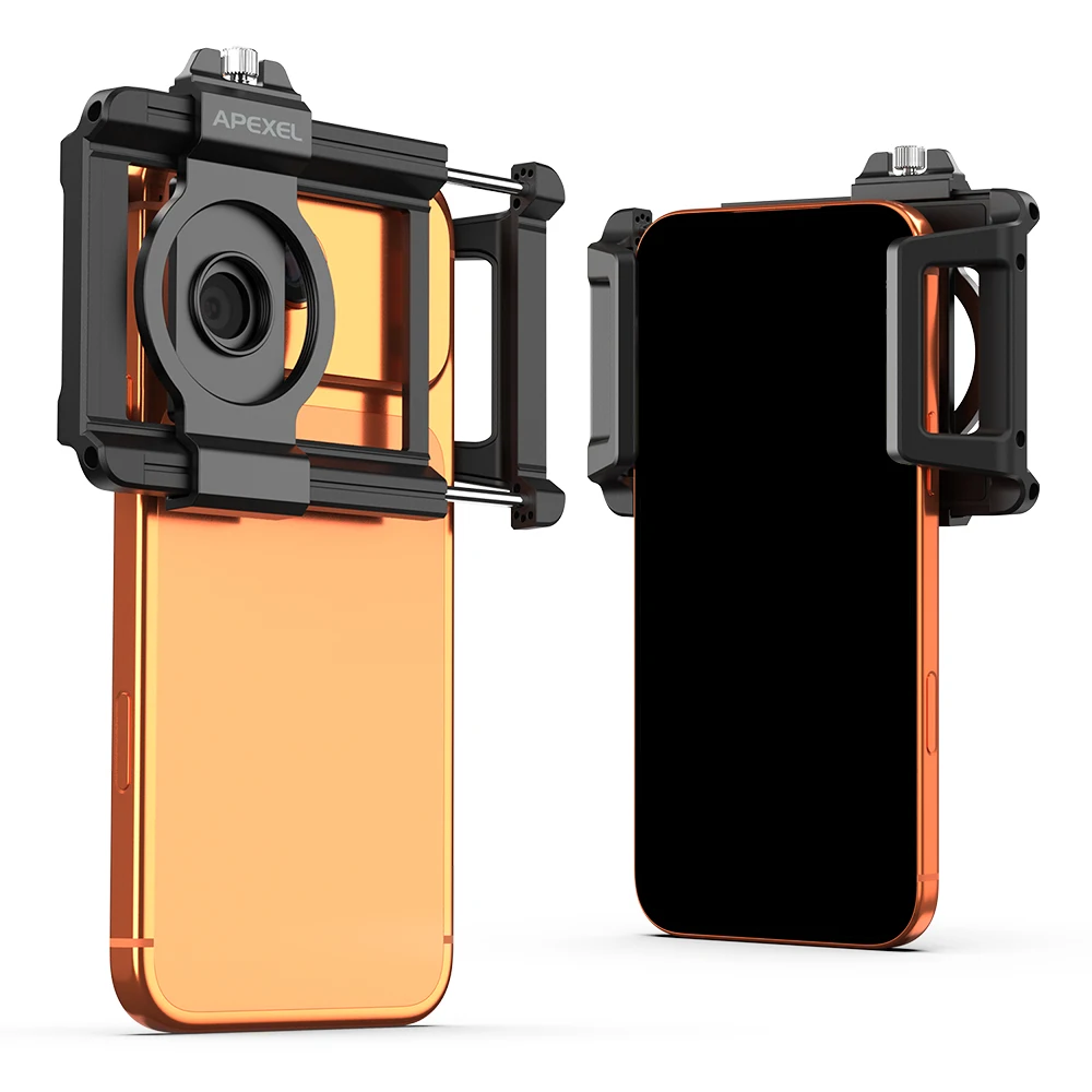 Samsung APEXEL 17mm & 37mm Dual-Thread Universal Phone Lens Clip, 7-10cm Phone Filter Mount Clip Fits For iPhone Samsung All Smartphones - Aliexpress Deal