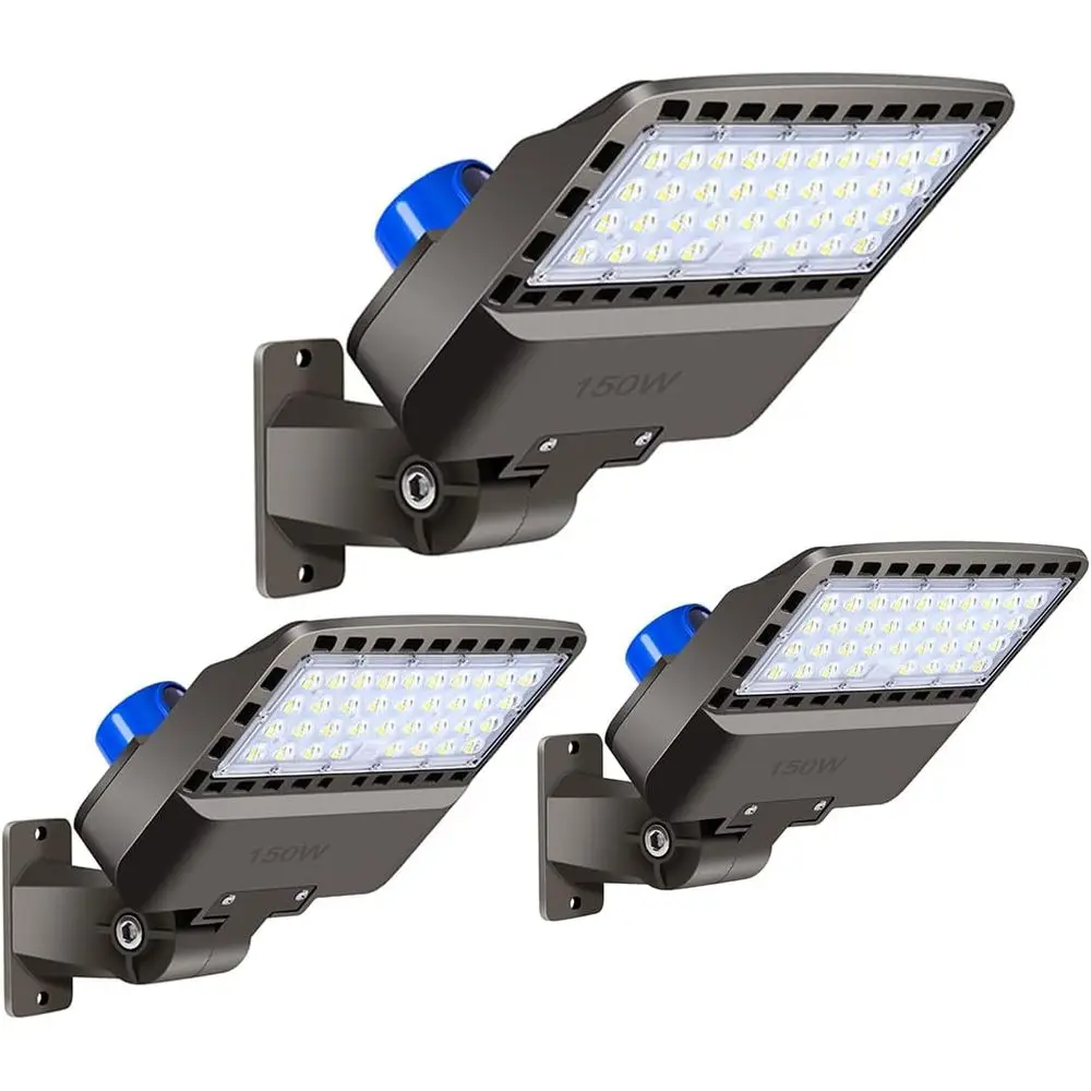 

Светодиодный светильник для парковки 150 Вт, уличный, коммерческий, IP65, водонепроницаемый, 5000K, настенный, 100-277В, для улиц и дворов