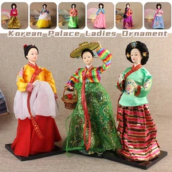 Korean Palace Hanbok Doll Ornament Princess Korean Drama Doll Toy Restaurant Home Decor Display Miniatures Desktop Ornament Gift