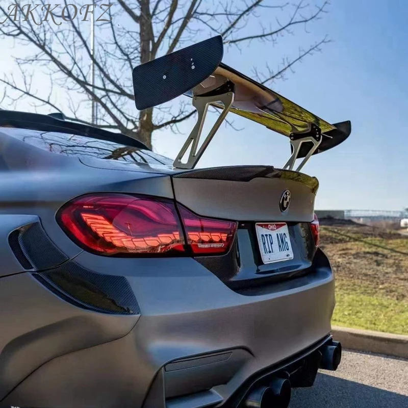 

For BMW F82 F80 F87 M2 M3 M4 M5 M6 GTS 2 Style Carbon Fiber Rear Spoiler For car m2 m3 m4 car styling