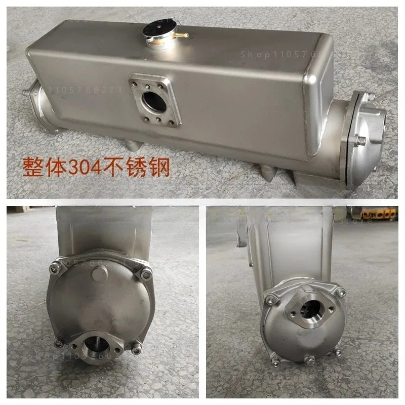 Series 304 Stainless Steel Marine Heat Exchanger Diesel Engine Cooler Water Thermostat for Sea and Fresh Water