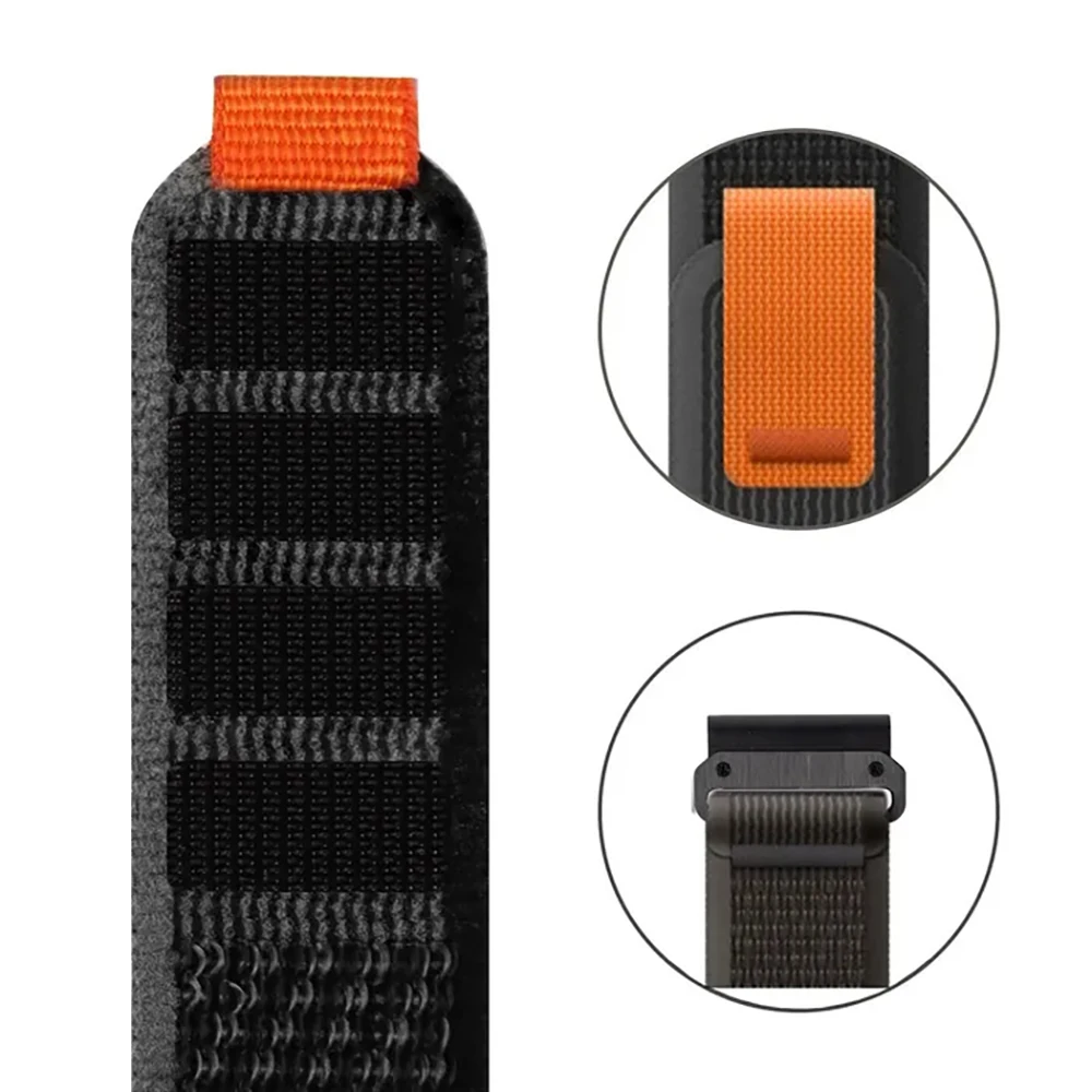 26 22 20 mm Quickfit Nylon Watchband Strap For Garmin Fenix 8 7 7X Pro 6X 5X/Epix Pro Gen2 51mm 47mm 43mm forerunner 955 965