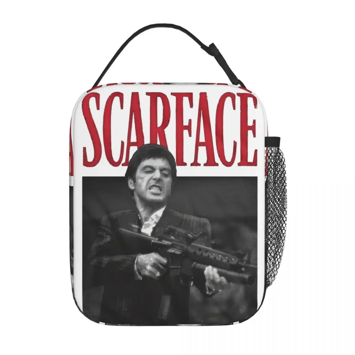 

Insulated Lunch Boxes Scarface Movie 2024 Accessories Scarface Tony Montana Lunch Container Cooler Thermal Lunch Box For School