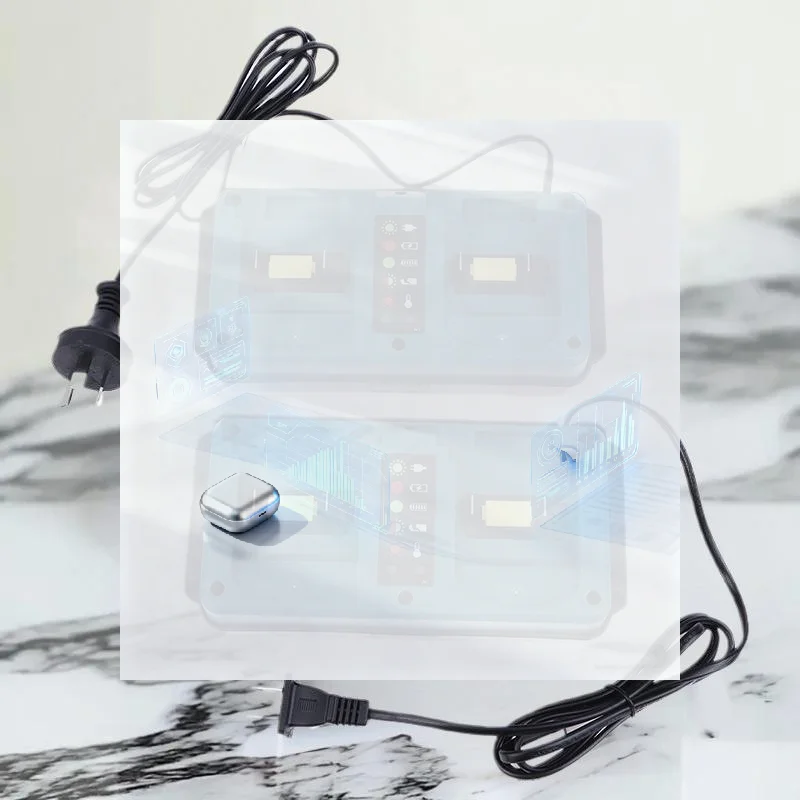 

For 18-20V Lithium Battery Rechargeable Portable Mini Dual Ports Charger BL1860B BL1850B BL1830 BL1840B BL1860 L1845