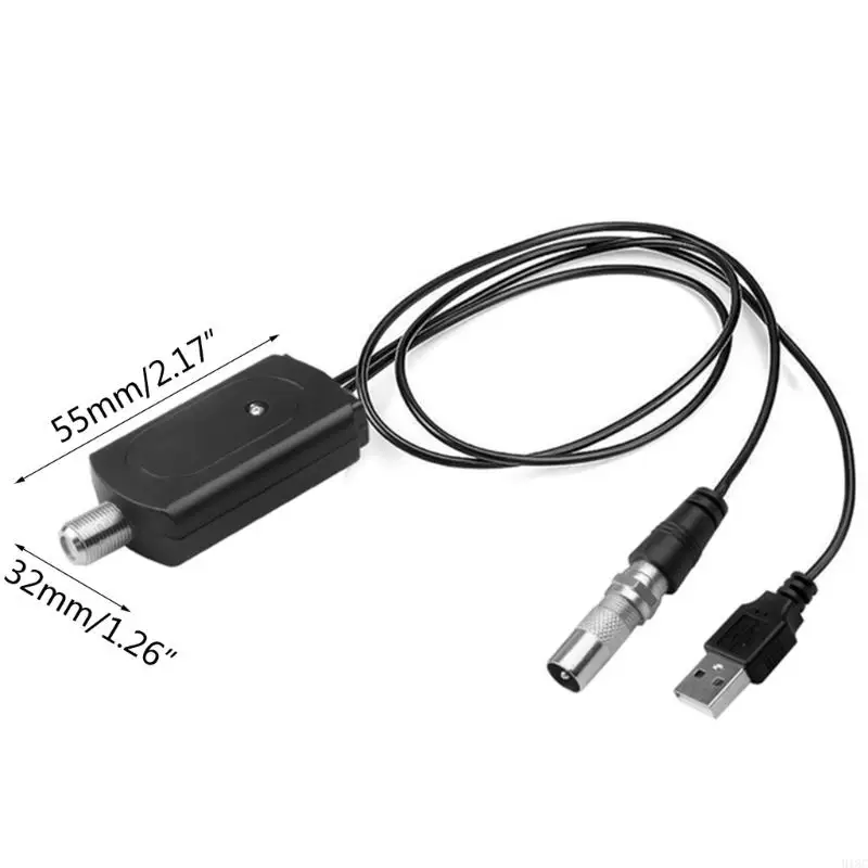 918C Vệ Tinh Kỹ Thuật Số Sóng Mặt Đất HDTV Ăng Ten Khuếch Đại Ăng Ten Độ Nét Cao Khuếch Đại Tín Hiệu Ăng Ten Trong Nhà