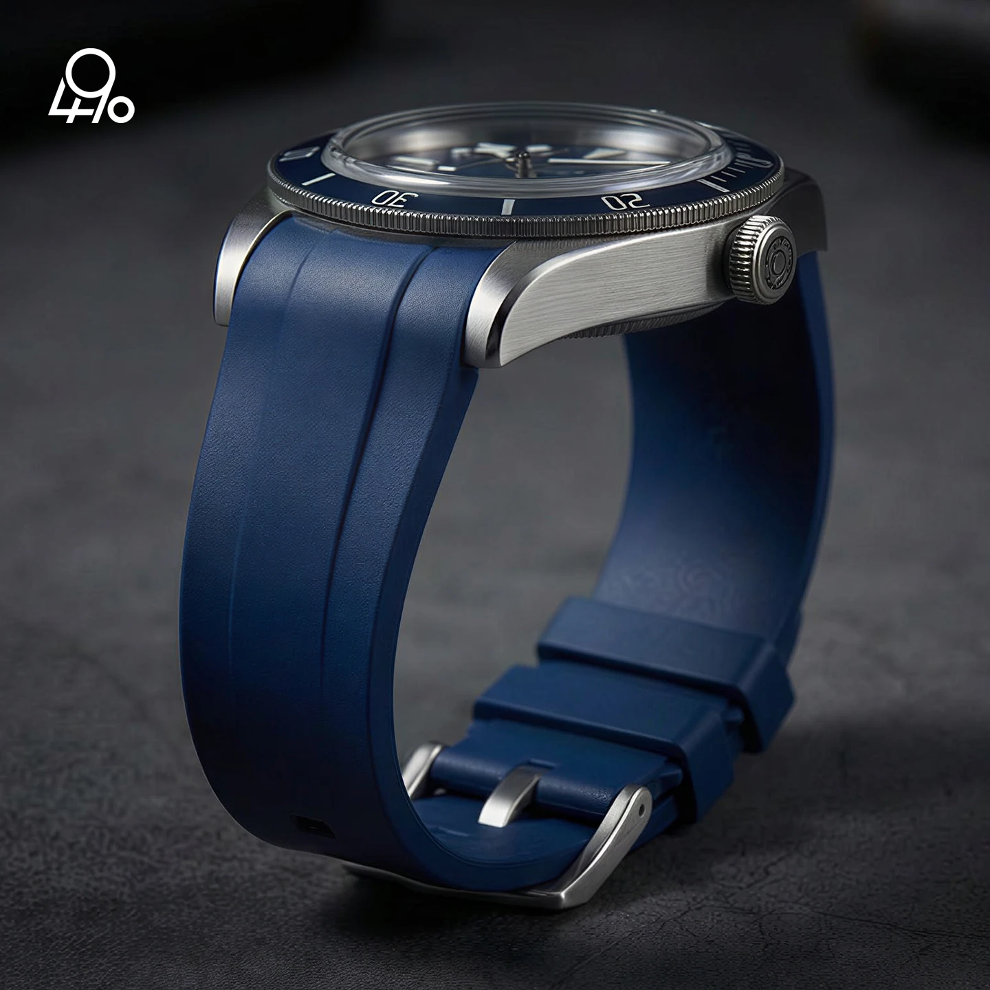 Luxury Fashion Sport 20MM FKM Rubber Watch Strap Band for Tudor Black Bay 58 BB58 bands M79680/79730/70300 Wristband