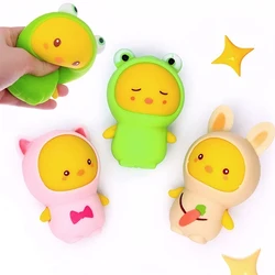 Rabbit Stress Balls Toy Bunny Squishy Stress Ball for Adults&Kids Fidget Sensory Toys Soft Bunny Squeeze Ball for Anxiety Relief