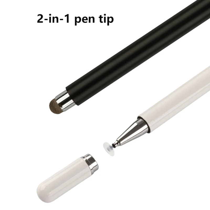 Mobile phone tablet computer capacitive pen screen stylus writing learning office game magnetic two in one