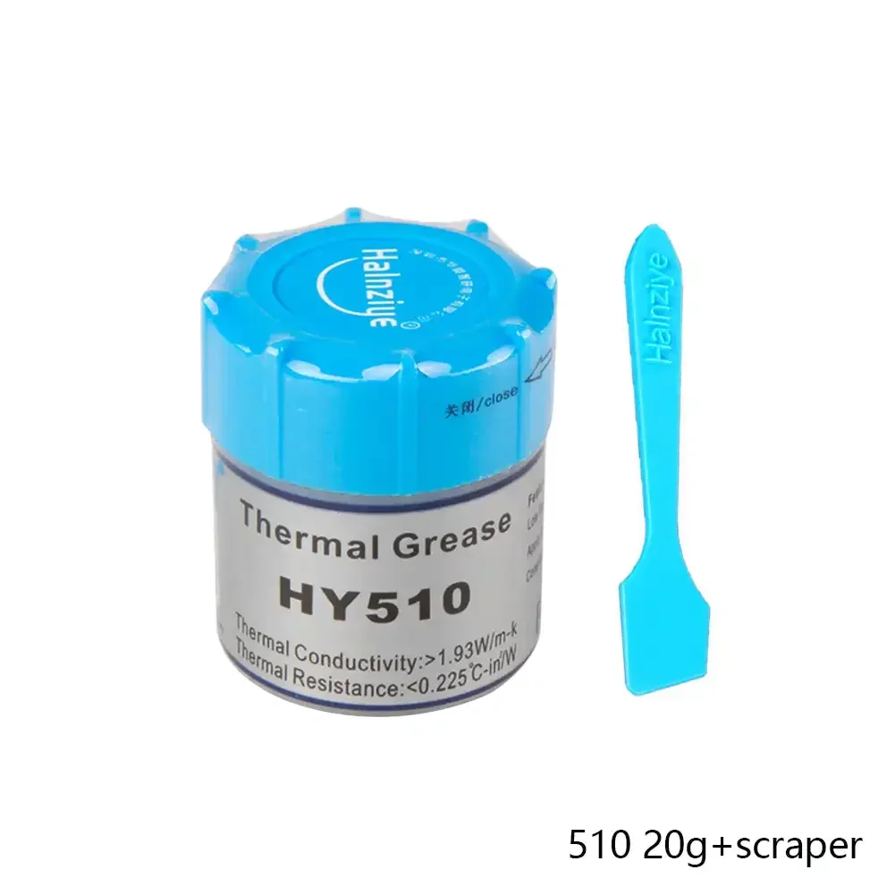 HY510 Desktop Computer CPU Thermal Grease Compound Paste Heat Conductive Silicone Paste for Cooling Heat Sink with Scraper image 2