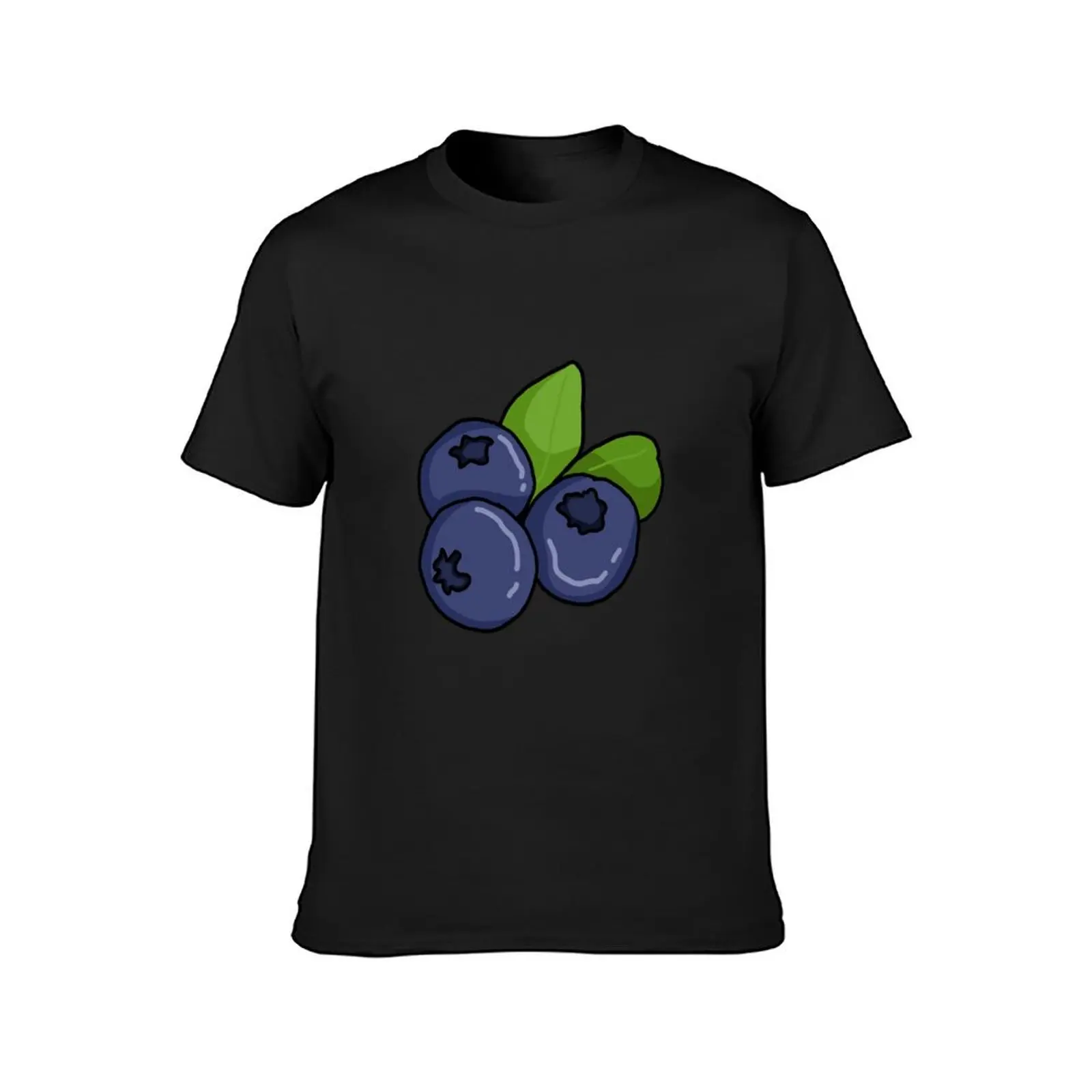 Blueberries T-Shirt aesthetic clothes summer top blanks Short sleeve tee men t shirts