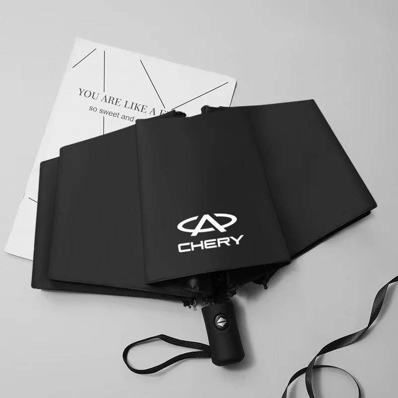 

Car Automatic Umbrella Waterproof Windproof Folding Umbrella For Chery Tiggo 3/5x/8/E3E5 Arrizo 3/5/GX/7e Fengyun 2A3