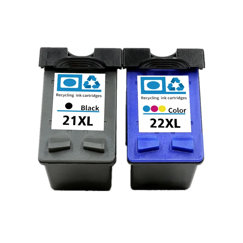 21 22 XL Compatible Ink Cartridge Replacement for HP 21 22 21XL 22XL HP21 Deskjet F2180 F2280 F4180 F2200 F380 380 Printer