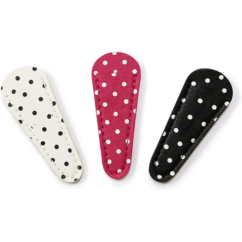 Scissors Sheath Safety Leather Scissors Cover Protector Sewing Scissor Sheath(3-Piece)-AC47