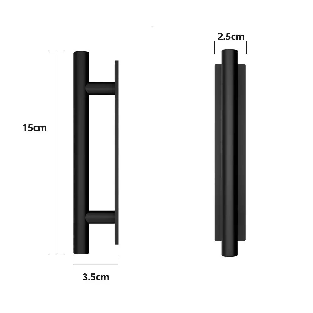 ABS Door Handle New Hardware Punch-free Door Handlebar Self-Adhesive Multifunctional Door Knob Cupboard image 6