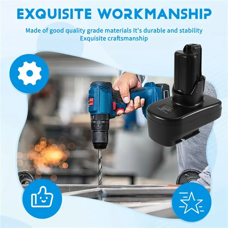 [new-a93g】-for-c-18v-li-battery-convert-adapter-works-12v-cordless-drill-power-tool-systems