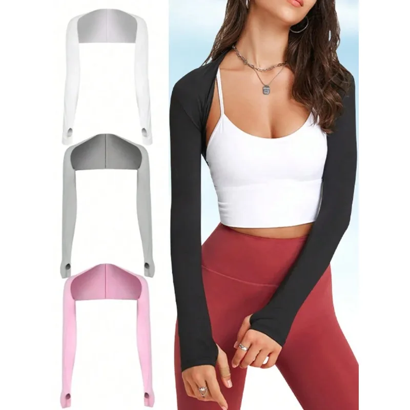 Summer Sunscreen Shawl Sleeves UV Protective Outdoor Cycling Golf Versatile Fashion Arm Sleeves
