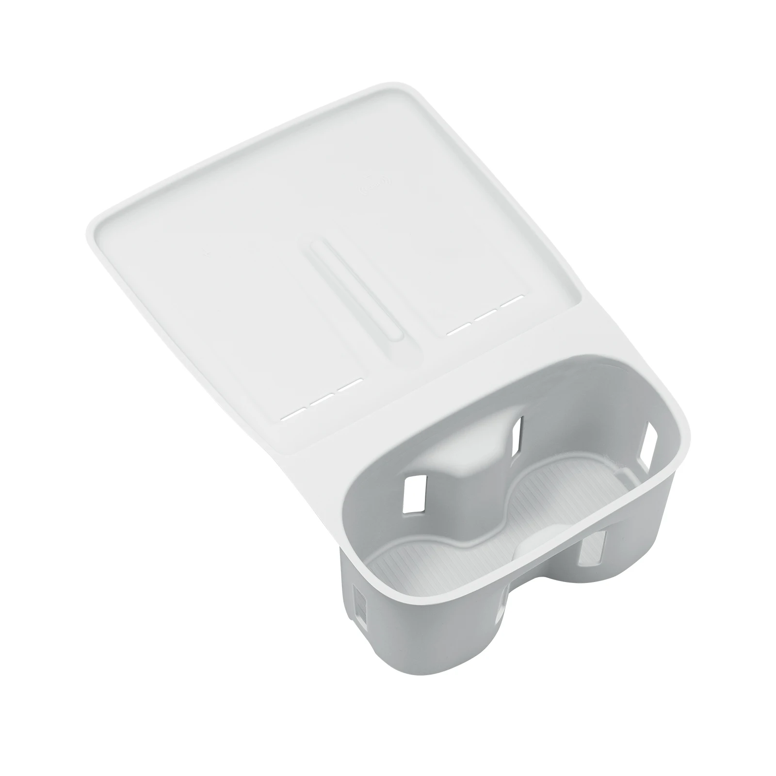 Auto-Getränkehalter mit Handy-Ladefunktion für Xpeng G6 2025 2026 – Schmutzabweisende Silikon-Antirutsch- und Stoßdämpfende Innenraum-Accessoires