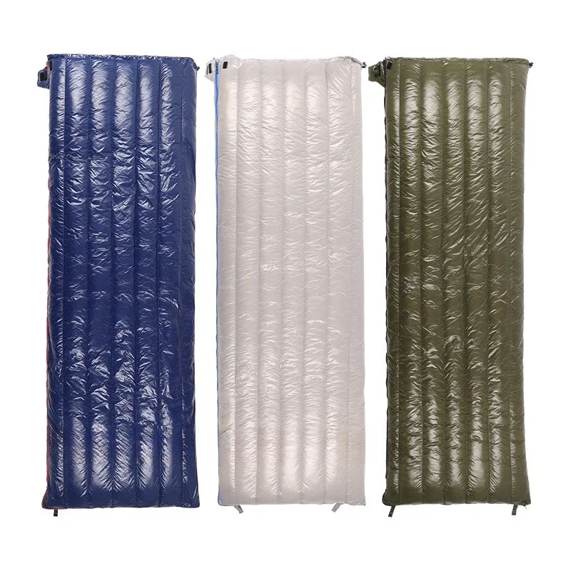 

Ultra-light, portable, lightweight, three-dimensional summer camping trip, goose down sleeping bag