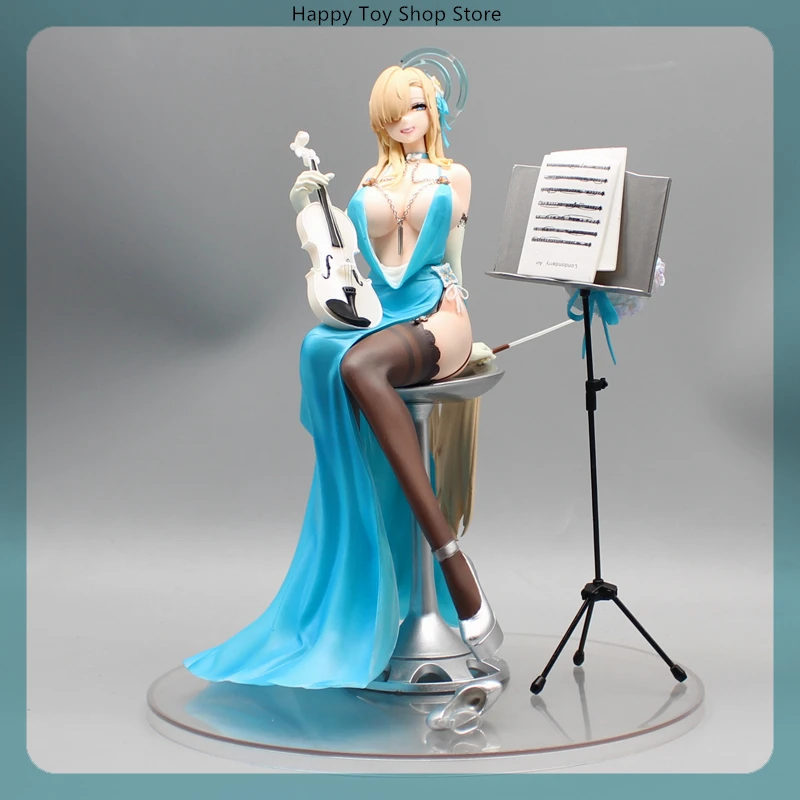 

26cm Blue Archive Ichinose Asuna In Evening Dress Game Figures Game Models Statue Girl Models Boys Collectible Ornament Doll Toy