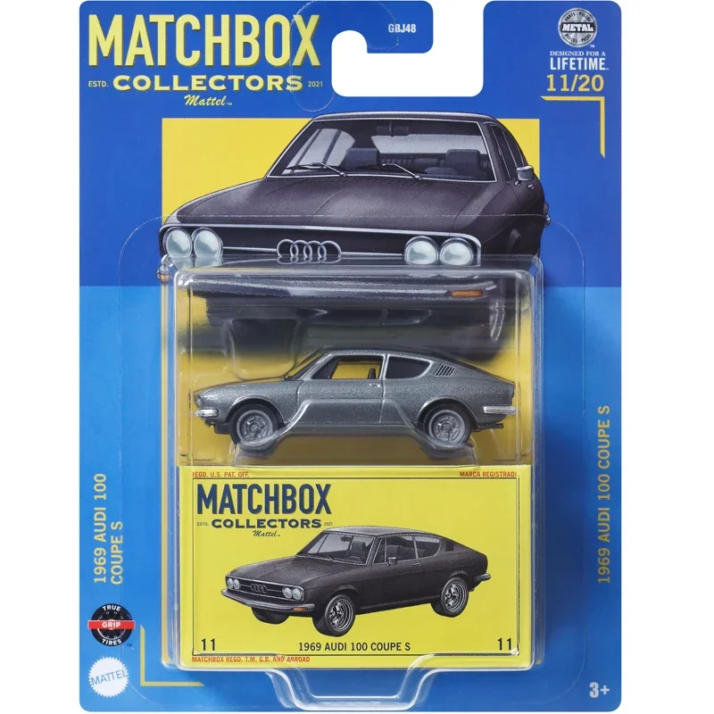 Original Mattel Matchbox Car Collectors Toys for Boys 1/64 Alloy Diecast Voiture Audi 600 Coupe Mercedes Benz Unimog BMW M3 Gift