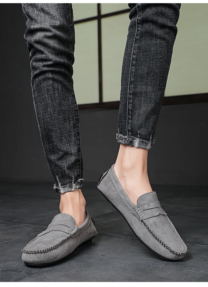 Männer Slipper Freizeit schuhe Boots schuhe Männer Turnschuhe neue Mode Fahr schuhe Walking Casual Loafers männliche Turnschuhe Schuhe – Detail 14