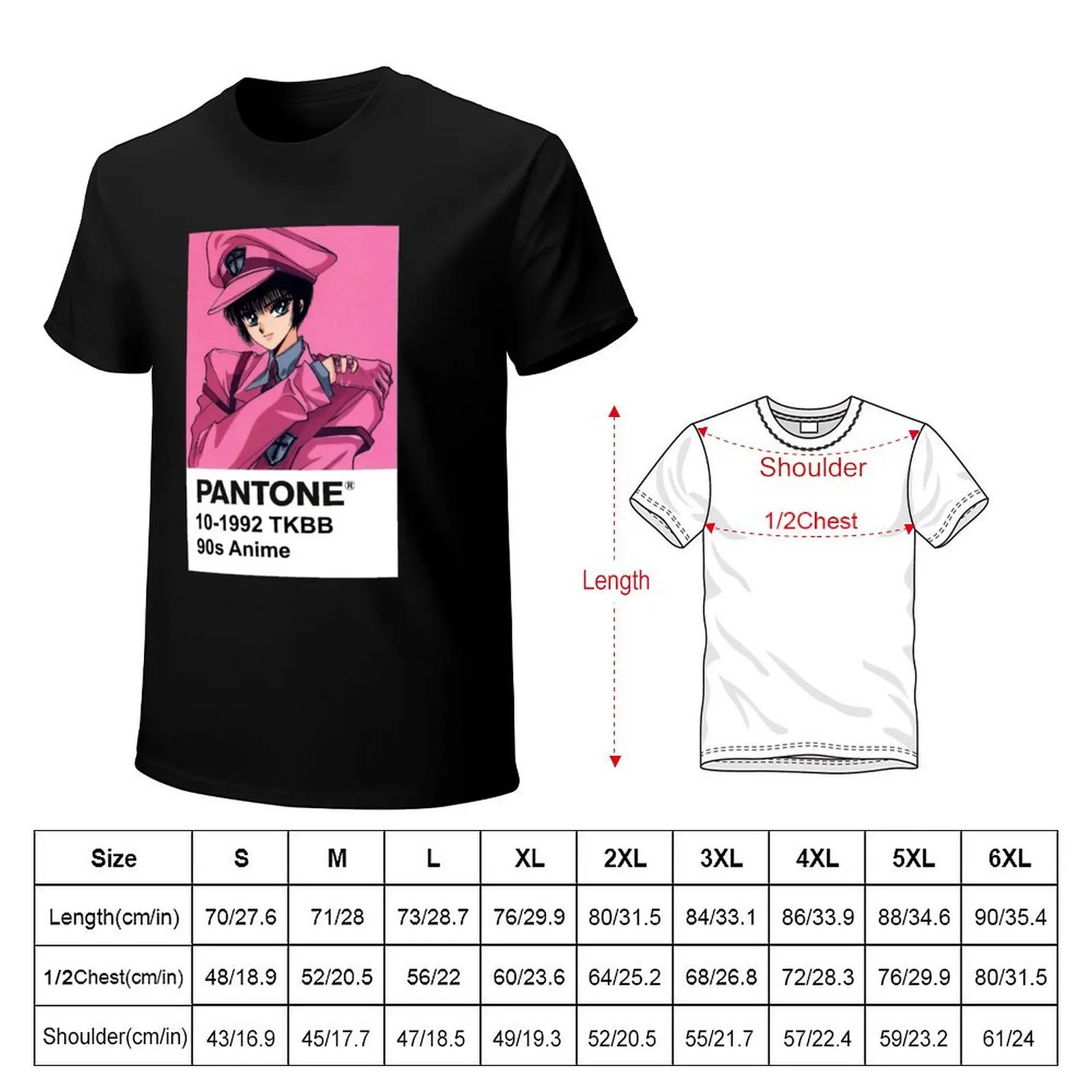 PANTONE 90s Anime - Tokyo Babylon T-Shirt t shirts for man graphic tees T-Shirt