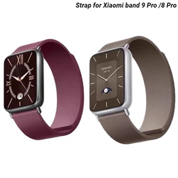 Magnetic Strap For Xiaomi band 9 Pro Sport Watchband for Xiaodmi band 8 Pro Woman Man Wristband Smartwatch Correa Bracelet