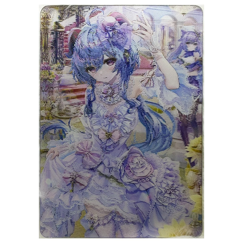 อะนิเมะเทพธิดา Story DIY ACG การหักเหสะสมการ์ด Furina Ganyu Raiden Shogun Lynette Nahida ของเล่นเด็กวันเกิด