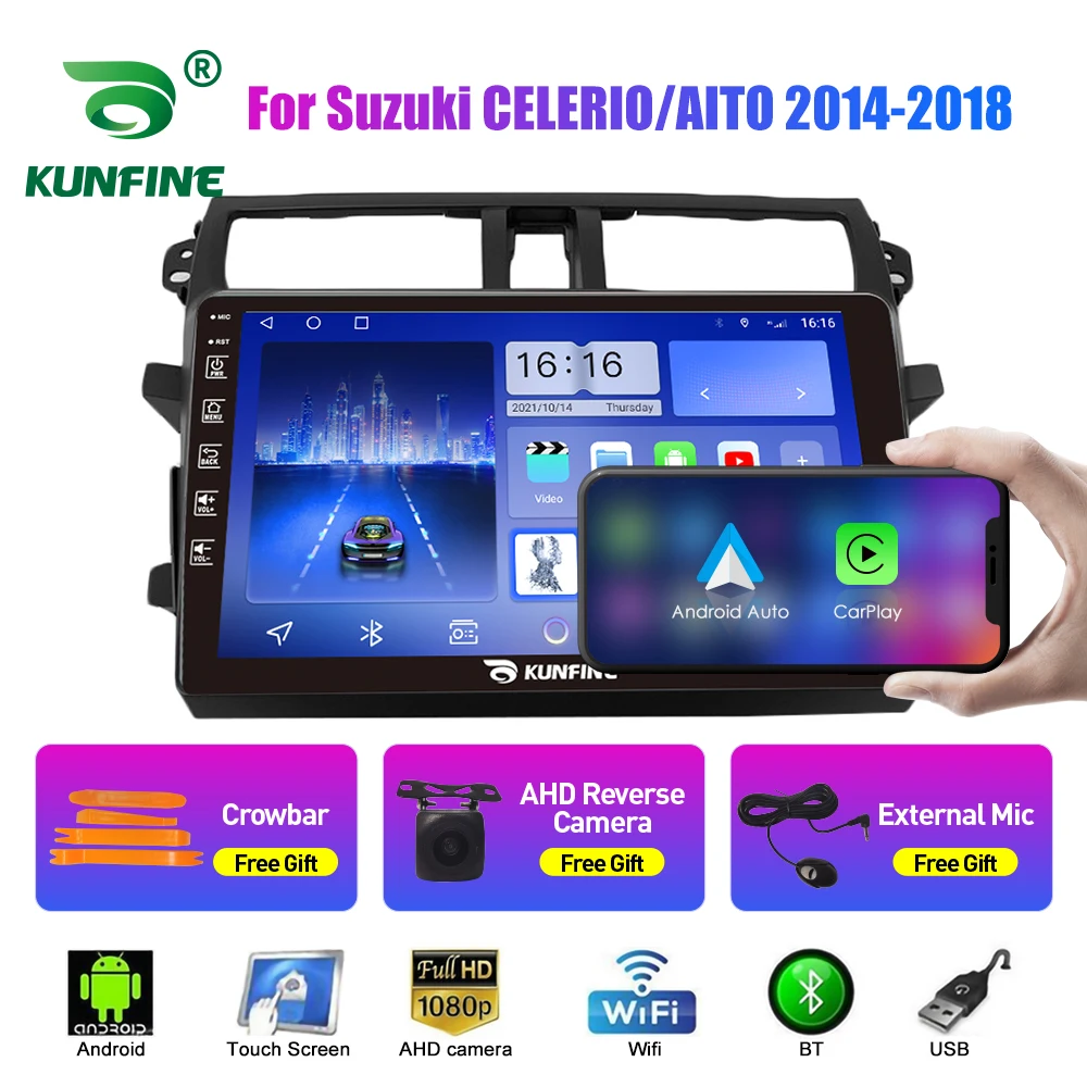 

2Din Android Car Radio For Suzuki CELERIO/AITO Car Stereo GPS Navigaion video Player Carplay Andrid Auto BT WIFI 4G Headunit