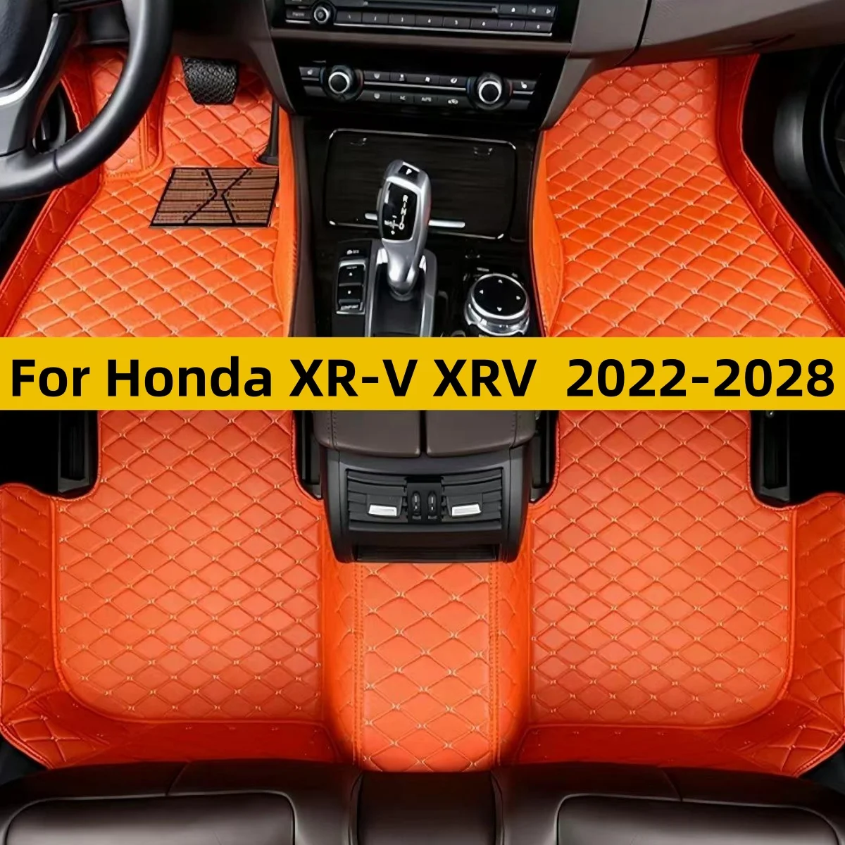 Custom Car Floor Mats For Honda XR-V XRV 2022 2023 2024 2025 2026 2027 2028 Car Floor Mats Auto Interior Protectors Accessories
