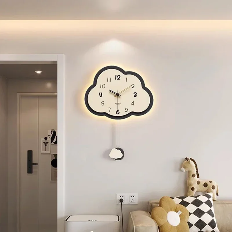 

Simple Decoration Wall Clocks Living Room Cute Electronic Silent Wall Clocks Design Bedroom Home Decor Horloge Murales LLWC