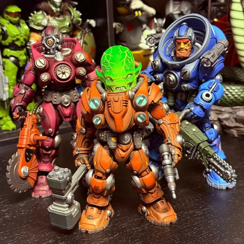 

In Stock Four Riders Space Legion 4-Pack Premium Ovwal Kunrei And Others 1/12 Scale Articulated Figures