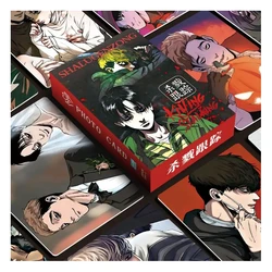 Korean Manwha Killing Stalking Laser Lomo Card Oh Sangwoo, Yoon Bum Comic Characters Photocard Cosplay Gift 55 Pcs/set