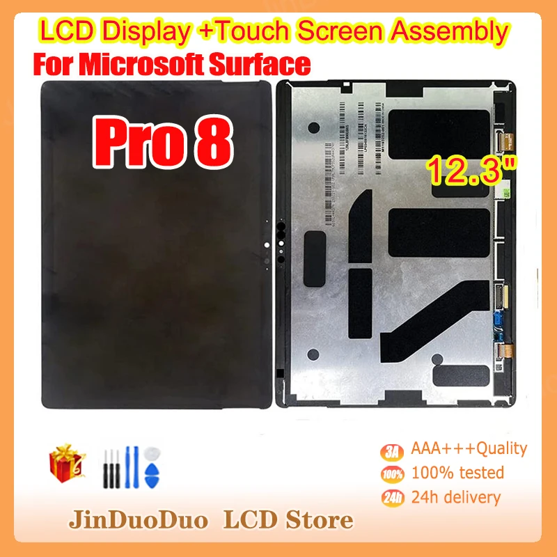 

12.3"Original For Microsoft Surface Pro 8 LCD Display Touch Screen Digitizer For Microsoft Surface Pro8 1983 Display Replacement