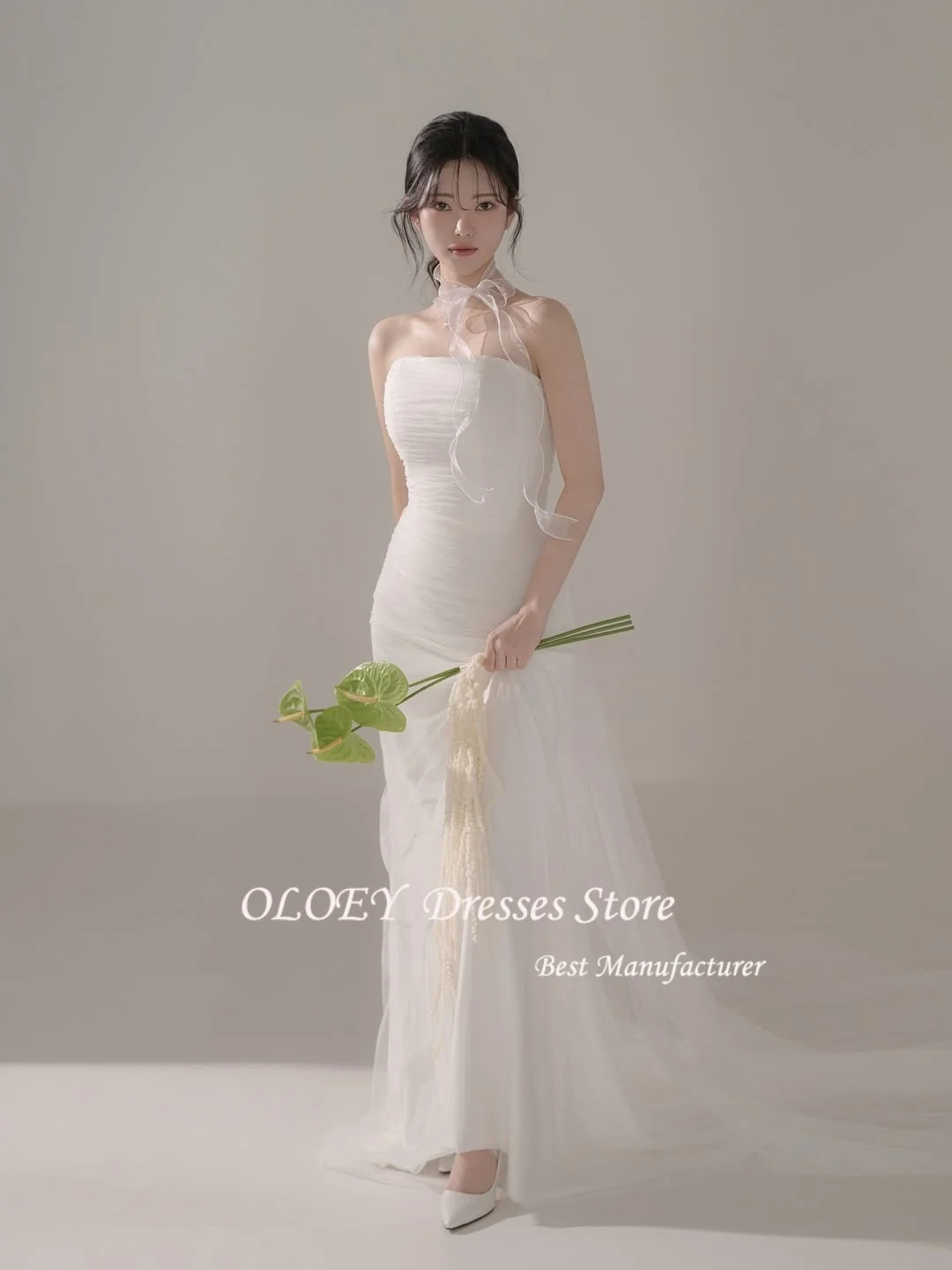 Oloey Strapless Tul…
