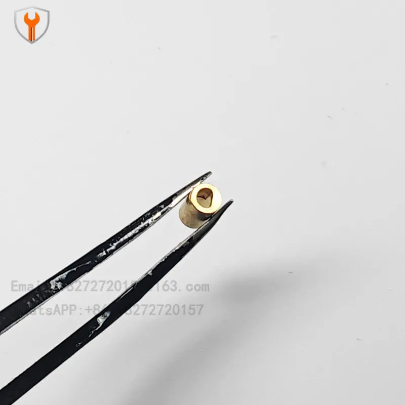 Connector 2mm D hole to 1/2mm brass coupling DIY model 6mm shaft sleeve for geared motor