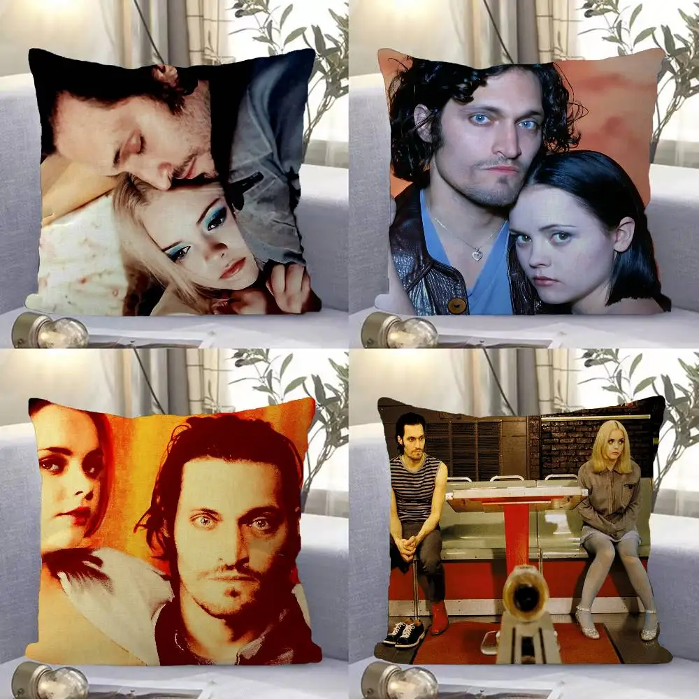 Buffalo 66 Classic Movie Maple Design Cushion Cover Happy Autumn Harvest decor Holiday Decorati Pillow Cover