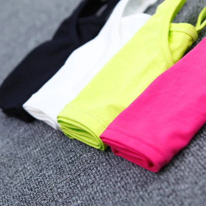Girls Tank Top Cotton Underwear For Children Summer Girl Undershirts Kids Singlets Baby Camisoles Bra Teenager Clothing 8 10 12 image 4