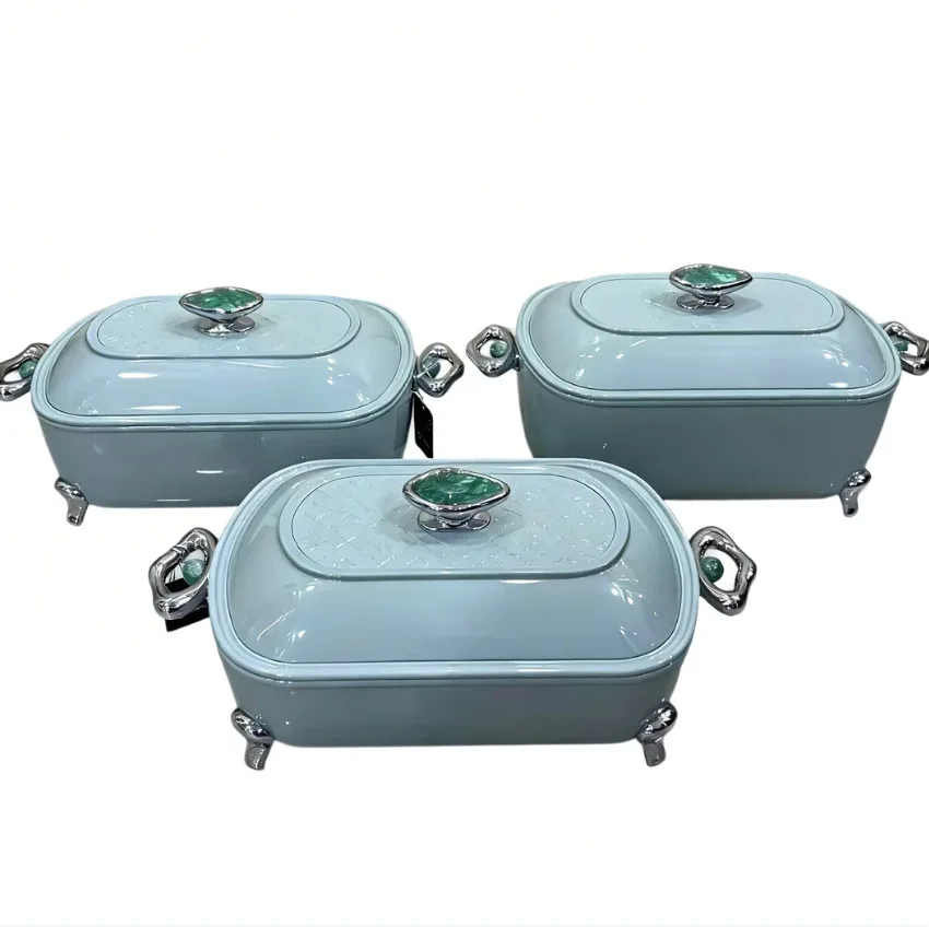 Thermal insulation lunch box hot-selling Africa 3PCS thermal insulation tableware 3L-4L-5L