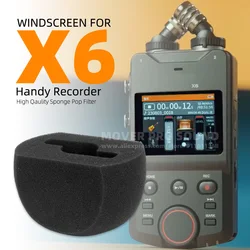 Recorder Microphone Windscreen For TASCAM X6 X 6 Mic Anti Pop Noise Filter Screen Foam Windshield Sponge Windproof Shield